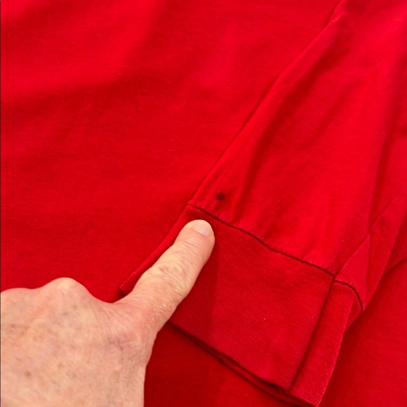 Texas Tech Red Nike Long Sleeve Shirt - Picture 5 of 7